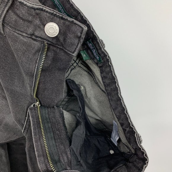 Wild Fable Mom Jeans Highest Rise Tapered Black Gray NWT - Picture 5 of 10